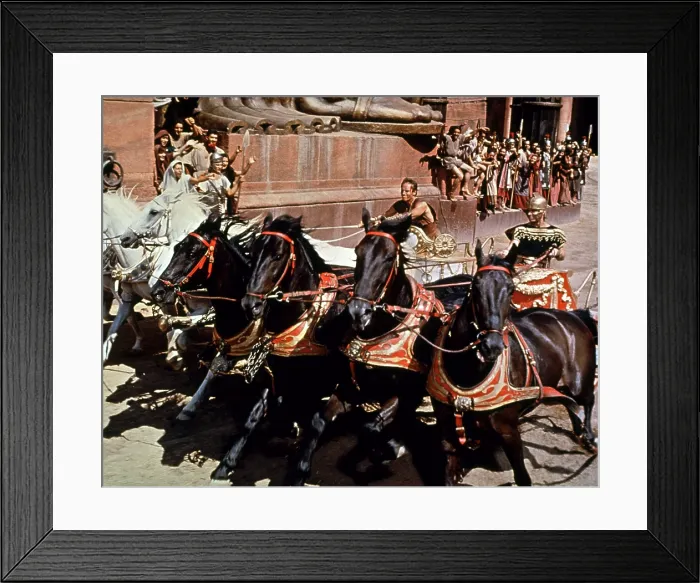 Framed Print : BEN-HUR, Charlton Heston, Stephen Boyd, 1959 Framed Print : BEN-HUR, Charlton Heston, Stephen Boyd, 1959