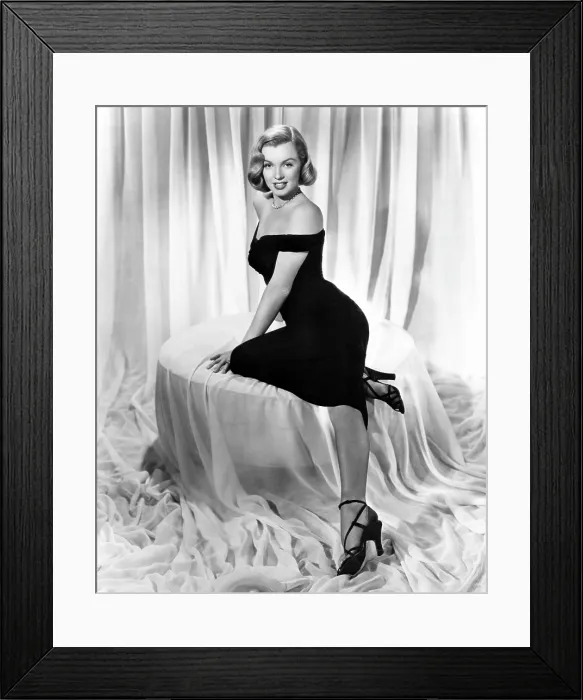 Framed Print : THE ASPHALT JUNGLE, Marilyn Monroe, 1950