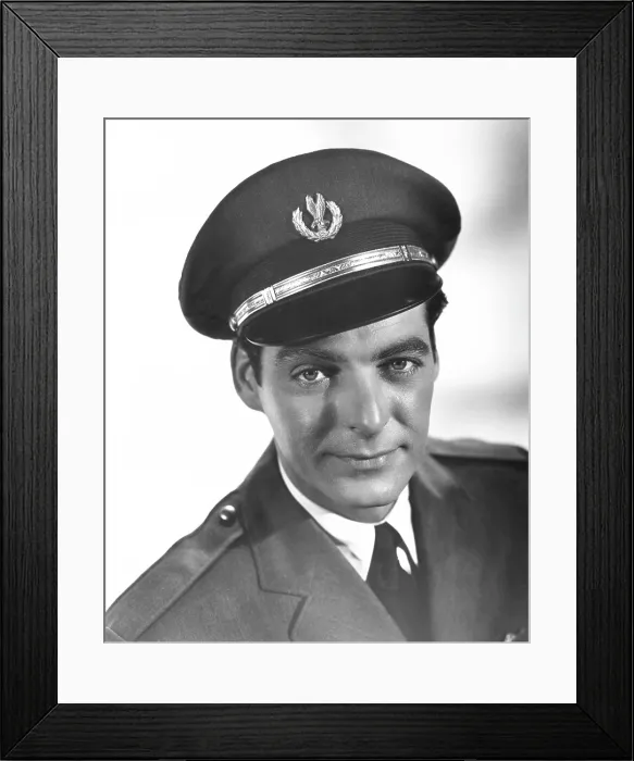 Framed Print : WITH A SONG IN MY HEART, Rory Calhoun, 1952, TM & Copyright 20th Century Fox Film Corp. / courtesy Everett Collection Framed Print : WITH A SONG IN MY HEART, Rory Calhoun, 1952, TM & Copyright 20th Century Fox Film Corp. / courtesy Everett Collection