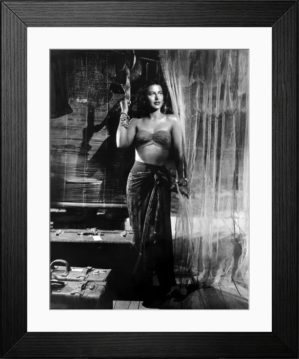 Framed Print : WHITE CARGO, Hedy Lamarr, 1942 Framed Print : WHITE CARGO, Hedy Lamarr, 1942