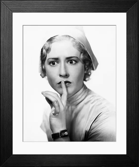 Framed Print : AS THE DEVIL COMMANDS, Mae Clarke, 1933