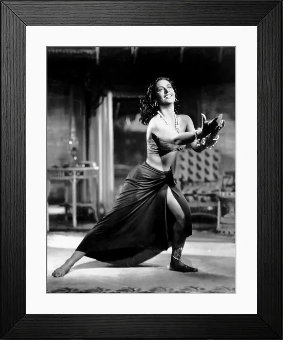 Framed Print : WHITE CARGO, Hedy Lamarr, 1942