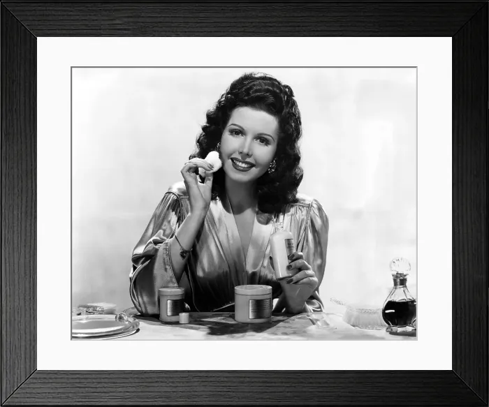 Framed Print : Ann Miller, at the time of filming WHAT'S BUZZIN, COUSIN?, 1943