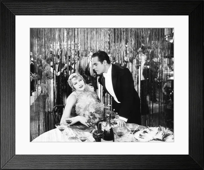 Framed Print : THE TEMPTRESS, from left: Greta Garbo, Antonio Moreno, 1926