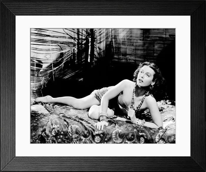 Framed Print : WHITE CARGO, Hedy Lamarr, 1942