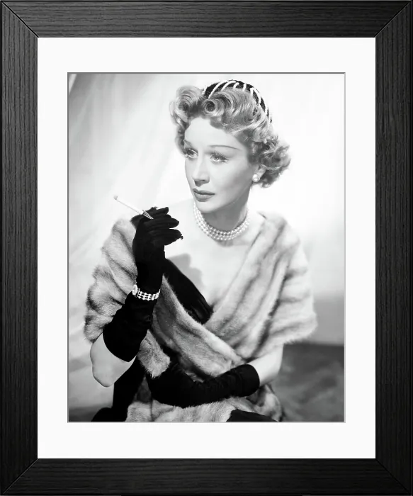 Framed Print : THE TECKMAN MYSTERY, Margaret Leighton, 1954