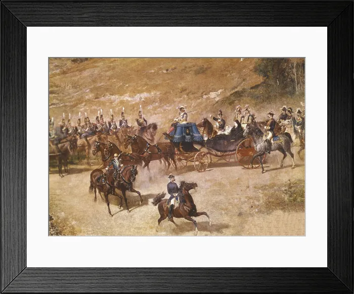 Framed Print : FORTUNY, Mariano (1838-1874). Regent queen Maria Cristina reviewing the troops. Romanticism. Oil on canvas. SPAIN. Madrid. Prado Museum Framed Print : FORTUNY, Mariano (1838-1874). Regent queen Maria Cristina reviewing the troops. Romanticism. Oil on canvas. SPAIN. Madrid. Prado Museum