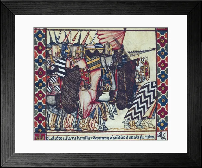 Framed Print : Alfonso X, called 'The Wise' (1221-1284). Cantigas de Santa Maria (Virgin Mary Songs). 13th c. MS T.I. 1. Codex Rico. Cantiga 63. Fol. 92R Framed Print : Alfonso X, called 'The Wise' (1221-1284). Cantigas de Santa Maria (Virgin Mary Songs). 13th c. MS T.I. 1. Codex Rico. Cantiga 63. Fol. 92R