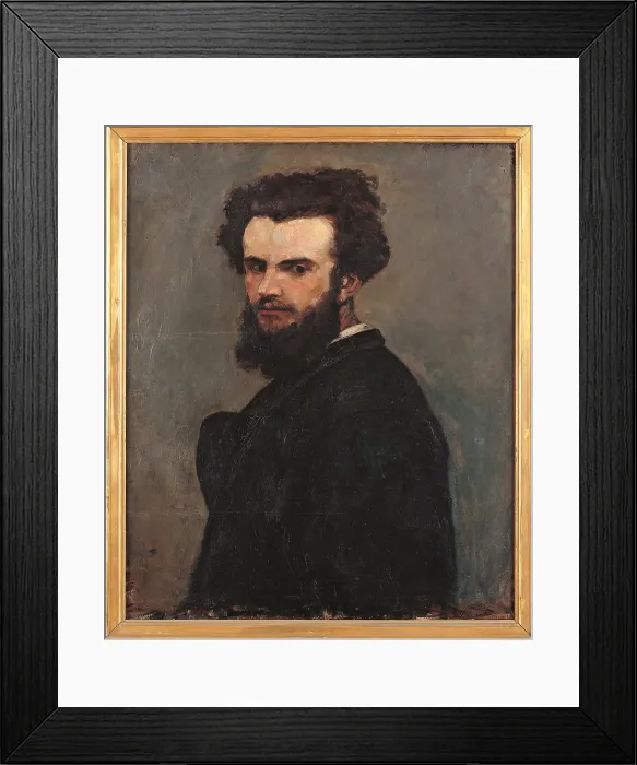 Framed Print : Self portrait, by Jean-Baptiste-Armand Guillaumin, 1875 about, 19th Century, oil on canvas, cm 73 x 60 - France, Ile de France, Paris, Muse dOrsay. All Framed Print : Self portrait, by Jean-Baptiste-Armand Guillaumin, 1875 about, 19th Century, oil on canvas, cm 73 x 60 - France, Ile de France, Paris, Muse dOrsay. All