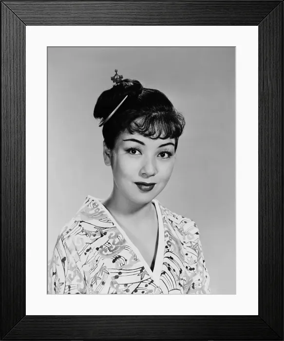 Framed Print : THE TEAHOUSE OF THE AUGUST MOON, Machiko Kyo, 1956