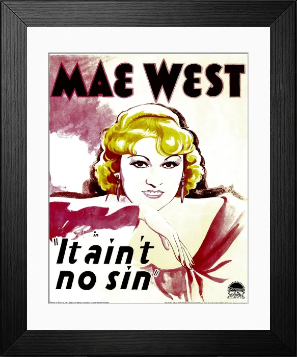 Framed Print : BELLE OF THE NINETIES, (aka IT AIN'T NO SIN), Mae West, 1934 Framed Print : BELLE OF THE NINETIES, (aka IT AIN'T NO SIN), Mae West, 1934
