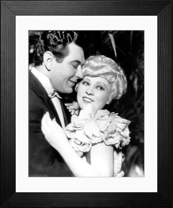 Framed Print : BELLE OF THE NINETIES, from left: Johnny Mack Brown, Mae West, 1934 Framed Print : BELLE OF THE NINETIES, from left: Johnny Mack Brown, Mae West, 1934