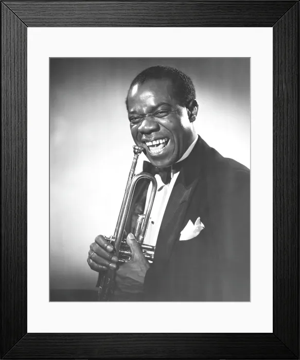 Framed Print : ATLANTIC CITY, Louis Armstrong, 1944