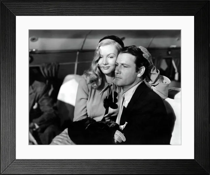 Framed Print : SULLIVAN'S TRAVELS, Joel McCrea, Veronica Lake, 1941