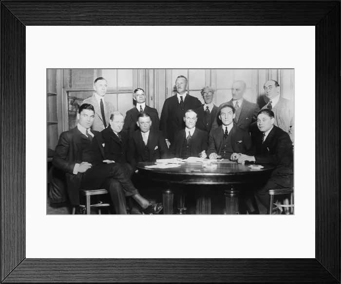 Framed Print : Announcement of the Georges Carpentier & Jack Dempsey fight in 1921 Framed Print : Announcement of the Georges Carpentier & Jack Dempsey fight in 1921