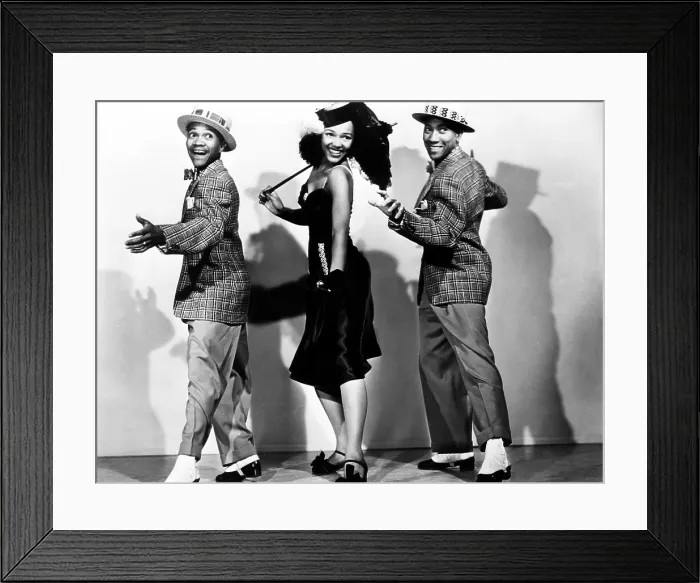 Framed Print : SUN VALLEY SERENADE, Harold Nicholas, Dorothy Dandridge, Fayard Nicholas (The Nicholas Brothers), 1941, TM and Copyright (c) 20th Century-Fox Film Corp. All Rights Reserved