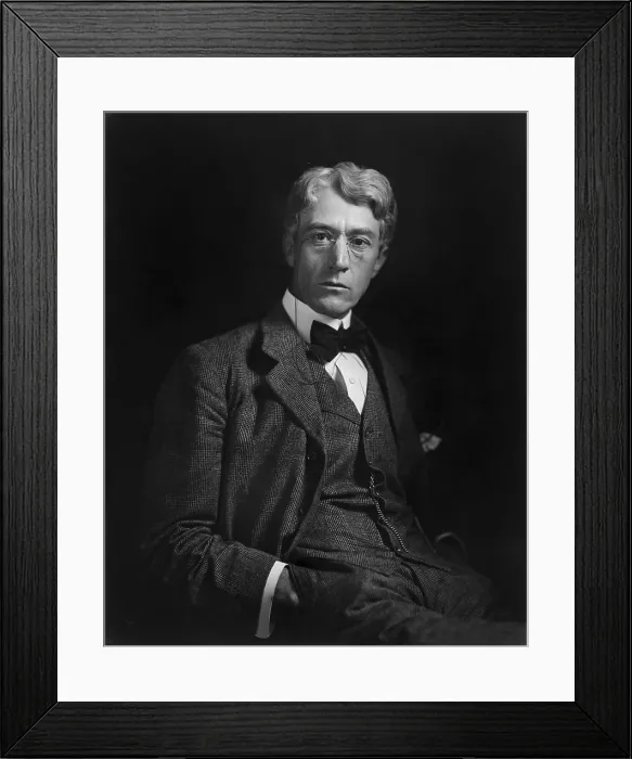 Framed Print : Federal Judge Kenesaw Mountain Landis, 1907. Appointed by President Theodore Roosevelt in 1905, Landis earned an reforming anti-big business reputation. (BSLOC_2015_17_47)