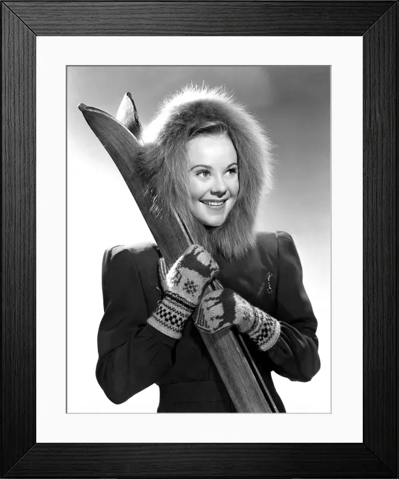 Framed Print : SUN VALLEY SERENADE, Sonja Henie, 1941, TM and copyright 20th Century Fox Film Corp. All rights reserved / Courtesy: Everett Collection Framed Print : SUN VALLEY SERENADE, Sonja Henie, 1941, TM and copyright 20th Century Fox Film Corp. All rights reserved / Courtesy: Everett Collection
