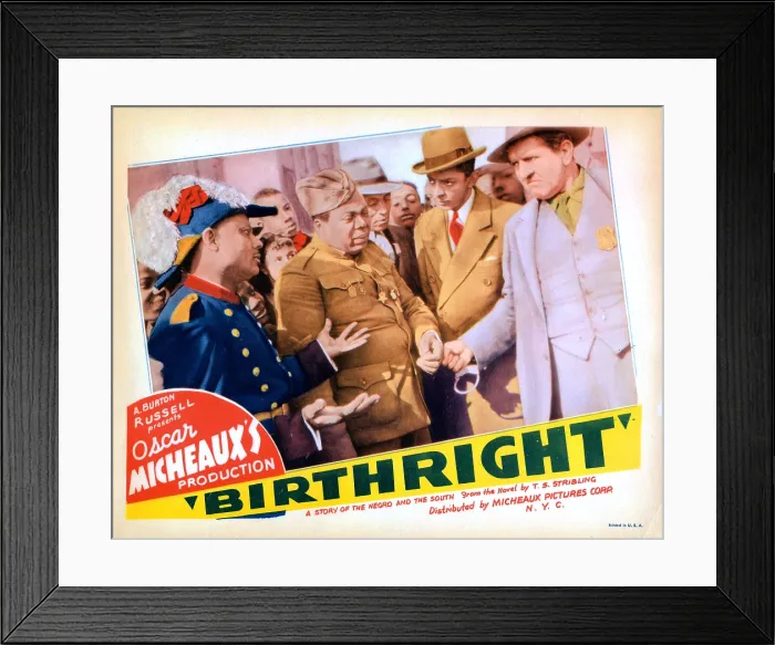 Framed Print : BIRTHRIGHT, lobbycard, 1938