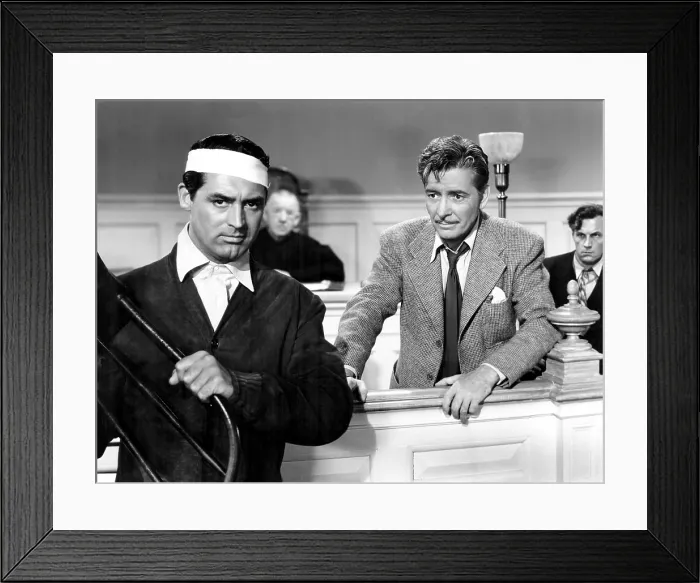 Framed Print : THE TALK OF THE TOWN, Cary Grant, Ronald Colman, 1942 Framed Print : THE TALK OF THE TOWN, Cary Grant, Ronald Colman, 1942