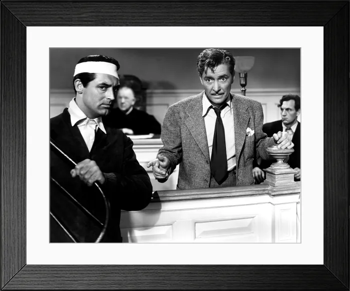 Framed Print : THE TALK OF THE TOWN, Cary Grant, Ronald Colman, 1942