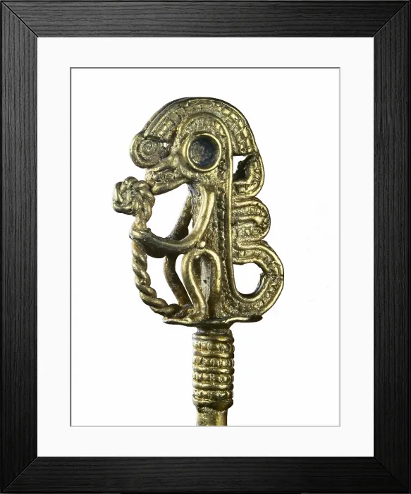 Framed Print : Pinhead with mythological figure. Pre-Columbian art. Jewelry. COLOMBIA. BogotA. Gold Museum. Proc: COLOMBIA. Restrepo. - P Framed Print : Pinhead with mythological figure. Pre-Columbian art. Jewelry. COLOMBIA. BogotA. Gold Museum. Proc: COLOMBIA. Restrepo. - P