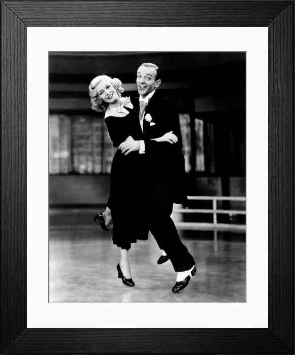 Framed Print : SWING TIME, Ginger Rogers, Fred Astaire, 1936 Framed Print : SWING TIME, Ginger Rogers, Fred Astaire, 1936