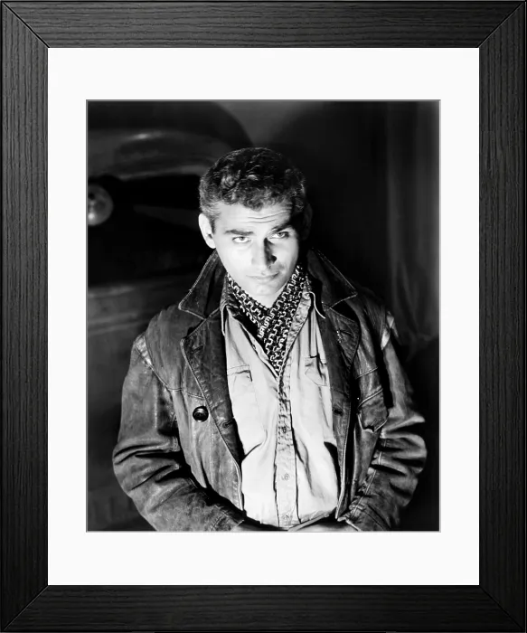 Framed Print : SWORD IN THE DESERT, Jeff Chandler, 1949