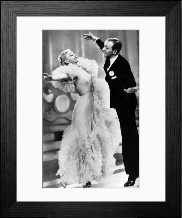 Framed Print : SWING TIME, Ginger Rogers, Fred Astaire, 1936 Framed Print : SWING TIME, Ginger Rogers, Fred Astaire, 1936