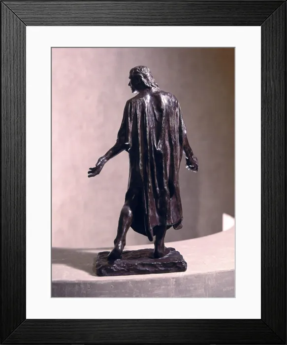Framed Print : Study for the Burghers of Calais (Les Bourgeois de Calais, maquette), by Franois-Auguste-Ren Rodin, 19th Century, bronze - France, Paris, Rodin Museum. Detail Framed Print : Study for the Burghers of Calais (Les Bourgeois de Calais, maquette), by Franois-Auguste-Ren Rodin, 19th Century, bronze - France, Paris, Rodin Museum. Detail