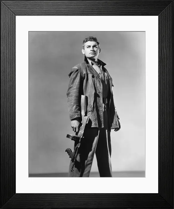 Framed Print : SWORD IN THE DESERT, Jeff Chandler, 1949
