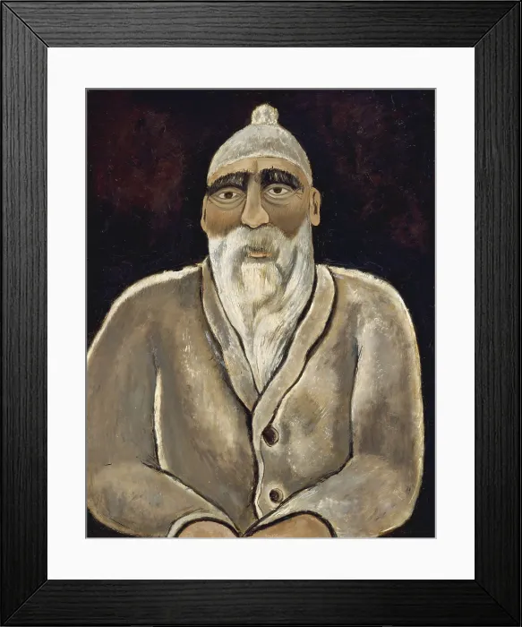 Framed Print : ALBERT PINKHAM RYDER, by Marsden Hartley, 1938, American painting, oil on paperboard
