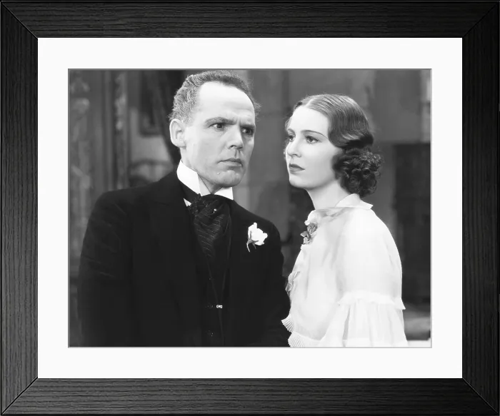 Framed Print : WEREWOLF OF LONDON, from left: Henry Hull, Valerie Hobson, 1935