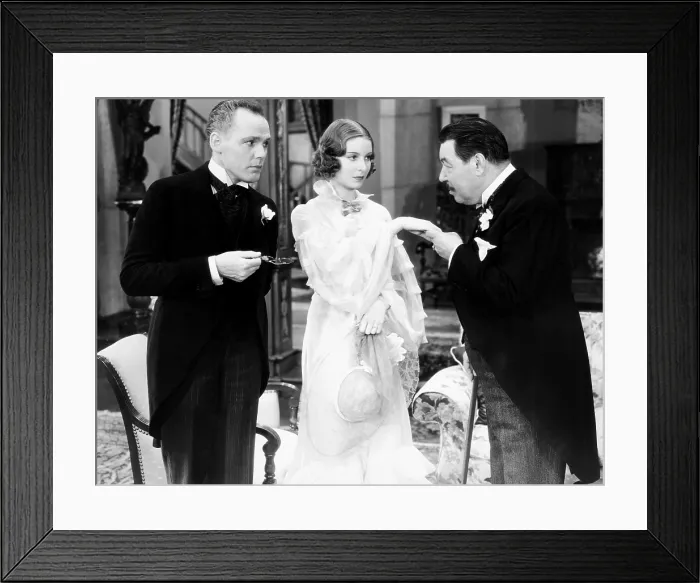 Framed Print : WEREWOLF OF LONDON, from left: Henry Hull, Valerie Hobson, Warner Oland, 1935
