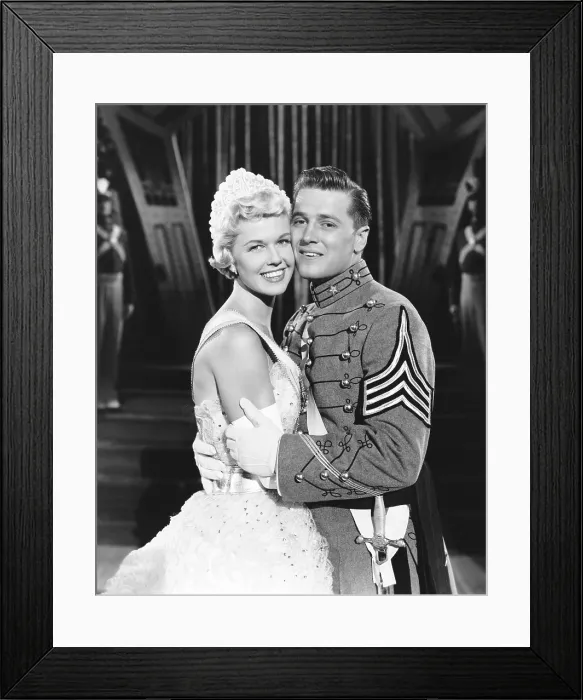 Framed Print : THE WEST POINT STORY, from left, Doris Day, Gordon MacRae, 1950
