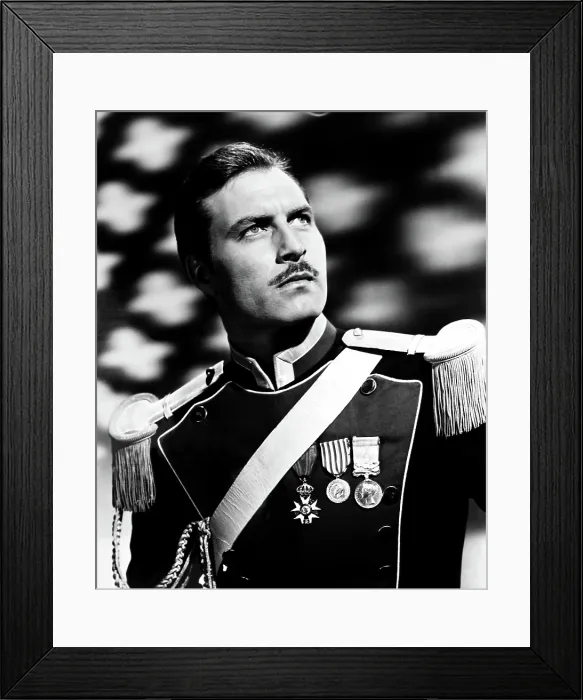 Framed Print : SWORD OF MONTE CRISTO, George Montgomery, 1951, TM & Copyright 20th Century Fox Film Corp. / courtesy Everett Collection