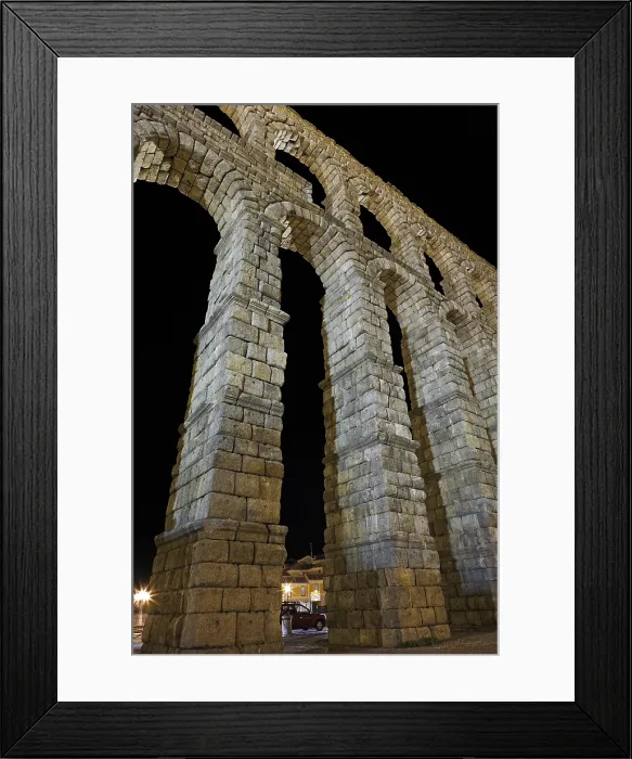 Framed Print : Aqueduct in Segovia. 1st c. SPAIN. Segovia. Roman aqueduct. Roman art. Early Empire. Architecture. - Cardinalia / Iberfoto / Everett Collection (525923)**US SALES ONLY** Framed Print : Aqueduct in Segovia. 1st c. SPAIN. Segovia. Roman aqueduct. Roman art. Early Empire. Architecture. - Cardinalia / Iberfoto / Everett Collection (525923)**US SALES ONLY**