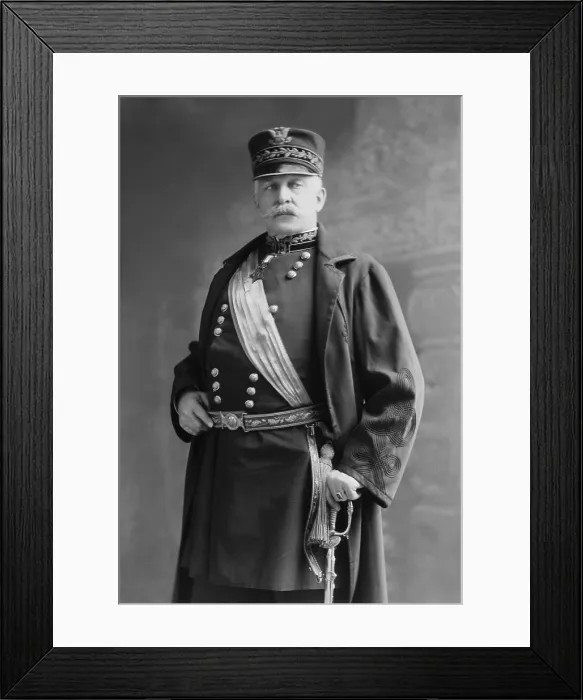 Framed Print : Gen. Nelson Miles, had Presidential ambitions after his victories in the Spanish-American War. He established his military reputation in the US Civil War and the Indian War