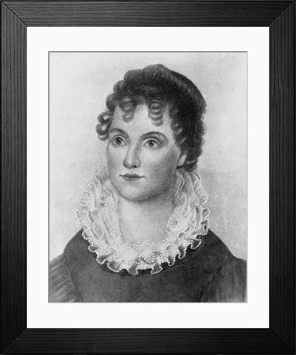 Framed Print : Hannah Van Buren, wife of Martin van Buren, the 8th President of the US. She died from tuberculosis in 1819 and never presided at the White House Framed Print : Hannah Van Buren, wife of Martin van Buren, the 8th President of the US. She died from tuberculosis in 1819 and never presided at the White House