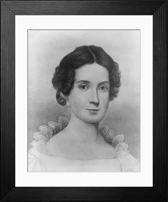 Framed Print : Letitia Christian Tyler, wife of John Tyler, the 10th President of the US Framed Print : Letitia Christian Tyler, wife of John Tyler, the 10th President of the US