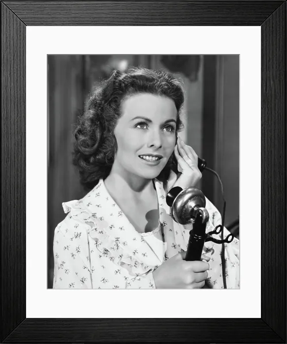 Framed Print : CHEAPER BY THE DOZEN, Jeanne Crain, 1950, TM & Copyright 20th Century Fox Film Corp. / courtesy Everett Collection