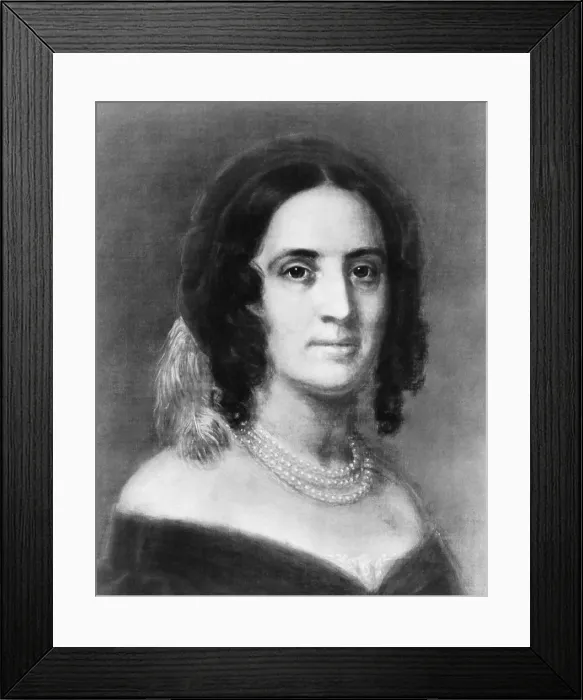 Framed Print : Sarah Childress Polk, wife of John K. Polk, the 11th President of the US Framed Print : Sarah Childress Polk, wife of John K. Polk, the 11th President of the US