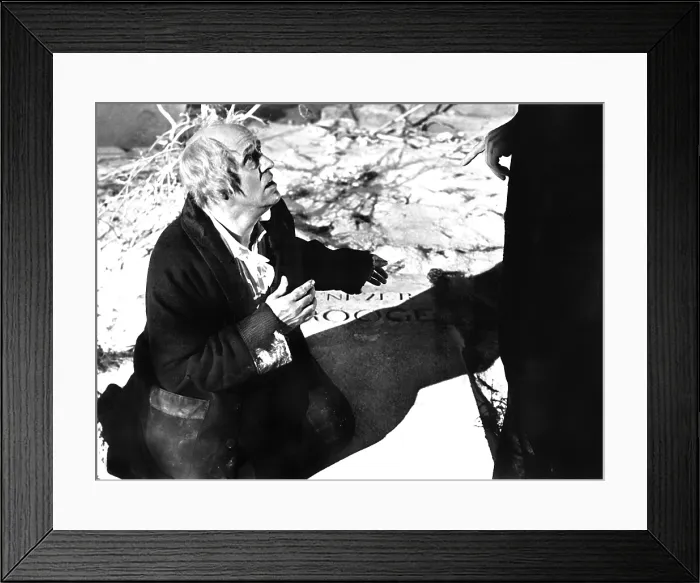Framed Print : SCROOGE, (aka A CHRISTMAS CAROL), Alistar Sim, 1951