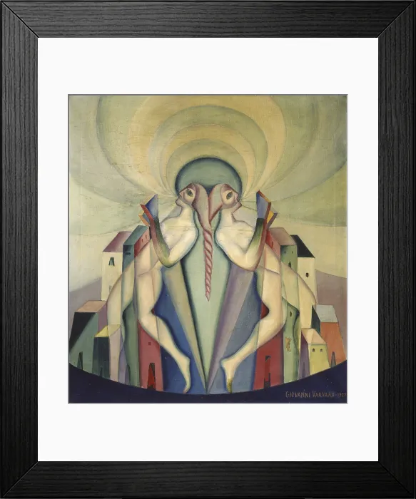 Framed Print : Dance for a Spell (La danza dell'incantesimo), by Giovanni Varvaro, 1928, 20th Century, oil on canvas - Private collection. Whole artwork view Framed Print : Dance for a Spell (La danza dell'incantesimo), by Giovanni Varvaro, 1928, 20th Century, oil on canvas - Private collection. Whole artwork view