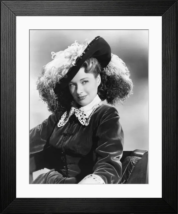 Framed Print : THE SWORDSMAN, Ellen Drew, 1948