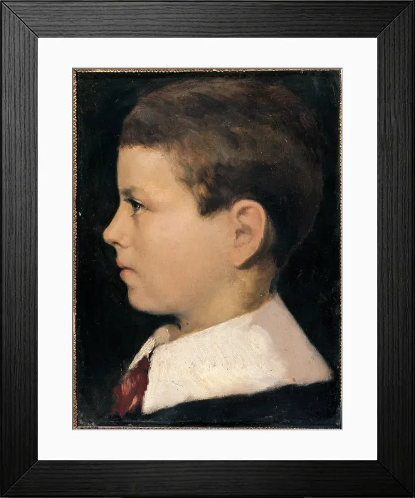 Framed Print : Fabbri Paolo Egisto, Portrait of the Artist's Brother Alessandro, 1886, 19th Century, oil on canvas, Italy Framed Print : Fabbri Paolo Egisto, Portrait of the Artist's Brother Alessandro, 1886, 19th Century, oil on canvas, Italy