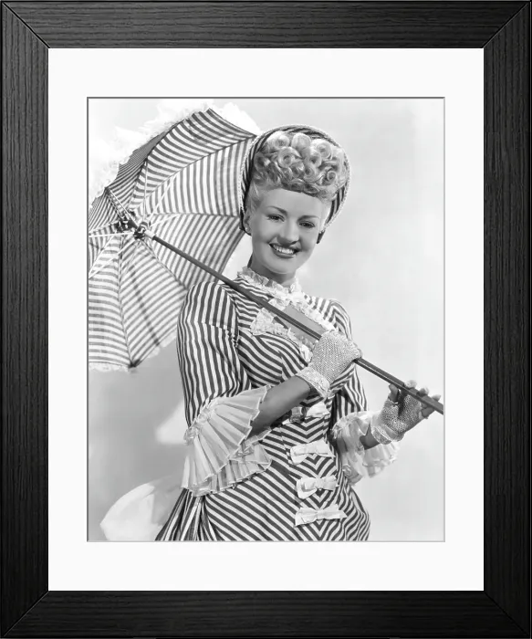 Framed Print : SWEET ROSIE O'GRADY, Betty Grable, 1943 TM and Copyright 20th Century Fox Film Corp. All rights reserved. Courtesy: Everett Collection