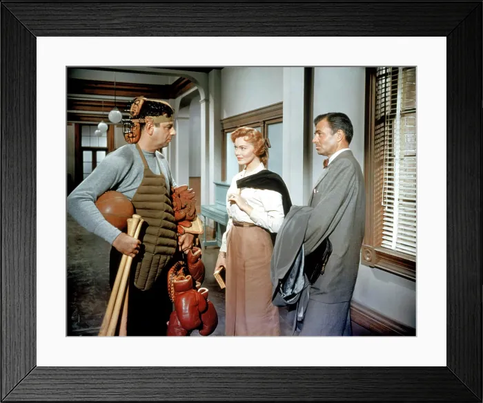 Framed Print : BIGGER THAN LIFE, from left: Walter Matthau, Barbara Rush, James Mason, 1956, TM & Copyright 20th Century Fox Film Corp. / courtesy Everett Collection Framed Print : BIGGER THAN LIFE, from left: Walter Matthau, Barbara Rush, James Mason, 1956, TM & Copyright 20th Century Fox Film Corp. / courtesy Everett Collection