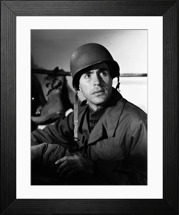 Framed Print : BATTLEGROUND, Ricardo Montalban, 1949 Framed Print : BATTLEGROUND, Ricardo Montalban, 1949