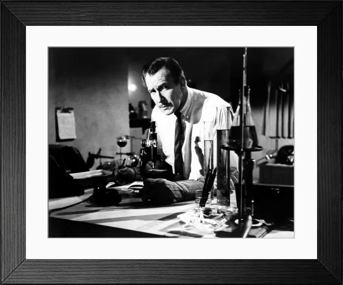 Framed Print : THE BAT, Vincent Price, 1959